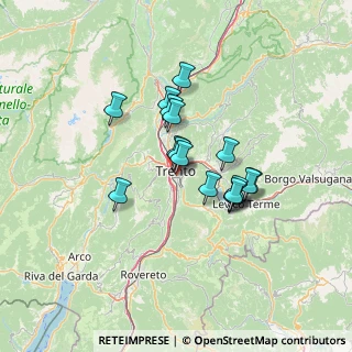 Mappa Via Gocciadoro, 38122 Trento TN, Italia (10.04588)