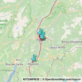 Mappa Via Gocciadoro, 38122 Trento TN, Italia (44.19833)