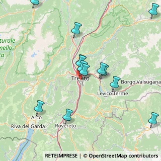 Mappa Via Aosta, 38122 Trento TN, Italia (16.48923)