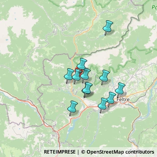 Mappa SP473, 32030 Sovramonte BL, Italia (5.65083)