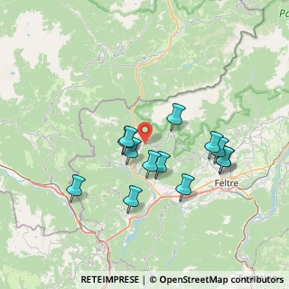 Mappa SP473, 32030 Sovramonte BL, Italia (6.43154)
