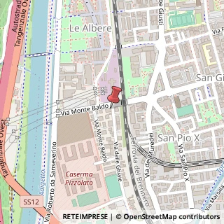 Mappa Via delle Ghiaie, 2/A, 38122 Trento, Trento (Trentino-Alto Adige)