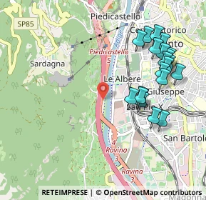 Mappa Tangenziale Ovest, 38121 Trento TN, Italia (1.085)