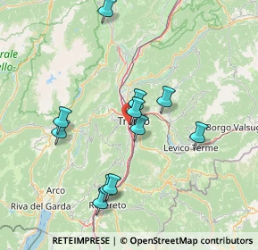 Mappa Tangenziale Ovest, 38121 Trento TN, Italia (13.90455)