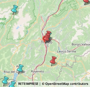 Mappa Tangenziale Ovest, 38121 Trento TN, Italia (27.82083)