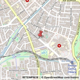 Mappa Via Sant'Antonio, 6, 38100 Trento, Trento (Trentino-Alto Adige)