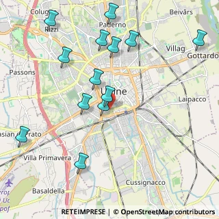 Mappa Via della Vigna, 33100 Udine UD, Italia (2.27077)