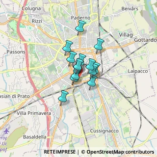 Mappa Via della Vigna, 33100 Udine UD, Italia (0.90857)