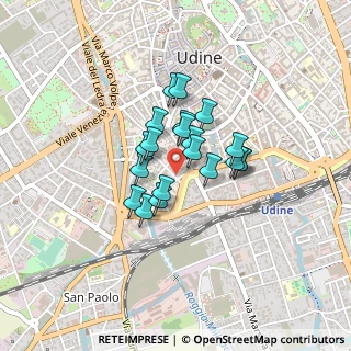 Mappa Via della Vigna, 33100 Udine UD, Italia (0.273)