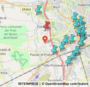 Mappa Via Giovan Battista Tiepolo, 33037 Pasian di Prato UD, Italia (2.566)