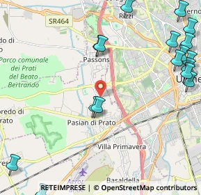 Mappa Via Giovan Battista Tiepolo, 33037 Pasian di Prato UD, Italia (3.01588)