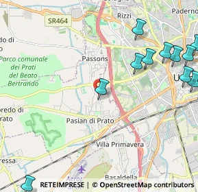 Mappa Via Giovan Battista Tiepolo, 33037 Pasian di Prato UD, Italia (2.84273)