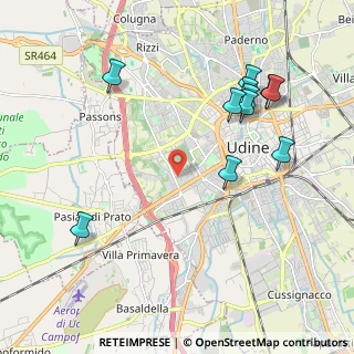 Mappa Via Fabio Filzi, 33100 Udine UD, Italia (2.26545)