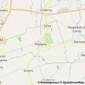 Mappa Flaibano
