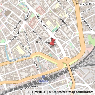 Mappa Via Aquileia, 70, 33100 Udine, Udine (Friuli-Venezia Giulia)