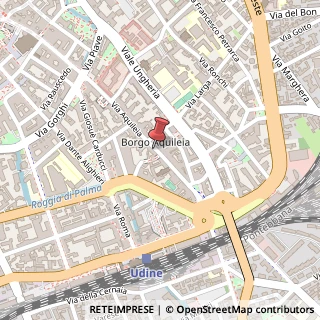 Mappa Via Aquileia, 49, 33100 Udine, Udine (Friuli-Venezia Giulia)
