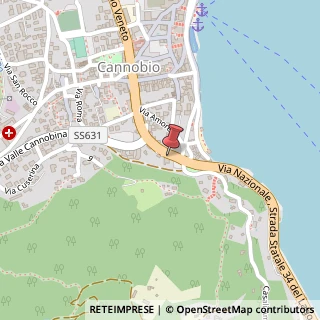 Mappa Via D. Uccelli, 30, 28822 Cannobio, Verbano-Cusio-Ossola (Piemonte)
