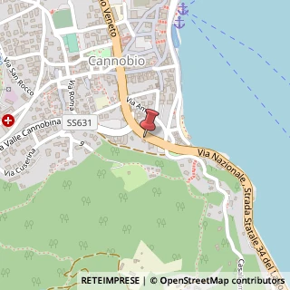 Mappa Via D. Uccelli, 28, 28822 Cannobio, Verbano-Cusio-Ossola (Piemonte)