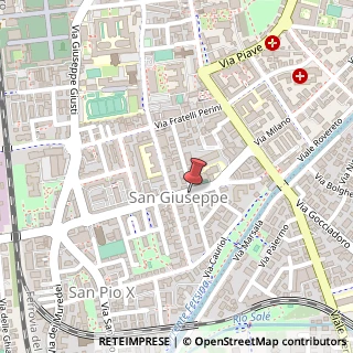 Mappa Via Vittorio Veneto, 116, 38122 Trento, Trento (Trentino-Alto Adige)
