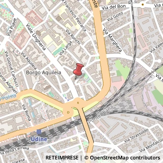 Mappa Via Bertaldia, 24, 33100 Udine, Udine (Friuli-Venezia Giulia)