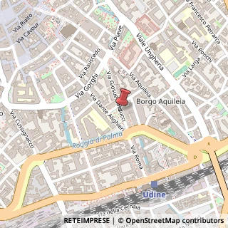 Mappa Via Giosuè Carducci, 48, 33100 Udine, Udine (Friuli-Venezia Giulia)