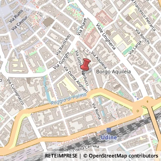 Mappa Via carducci giosue' 48, 33100 Udine, Udine (Friuli-Venezia Giulia)