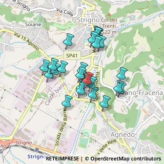 Mappa Strada del Tesino, 38059 Strigno TN, Italia (0.37857)