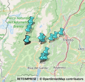 Mappa Frazione Sclemo, 38070 Stenico TN, Italia (11.234)