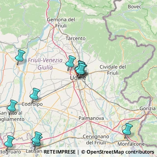 Mappa Angolo via Leopardi, 33100 Udine UD, Italia (20.06333)