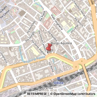 Mappa Via Giosuè Carducci, 68, 33100 Udine, Udine (Friuli-Venezia Giulia)