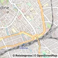 Mapa Udine
