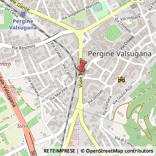 Mappa Viale Venezia, 32, 38057 Pergine Valsugana, Trento (Trentino-Alto Adige)