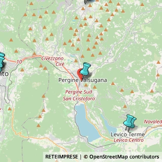 Mappa Spiaz de le Oche, 38057 Pergine Valsugana TN, Italia (7.4925)
