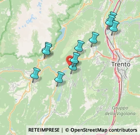 Mappa Via Nazionale, 38070 Padergnone TN, Italia (6.63091)