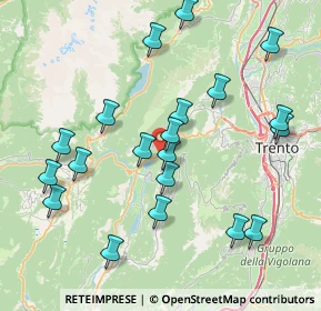 Mappa Via Nazionale, 38070 Padergnone TN, Italia (8.3065)