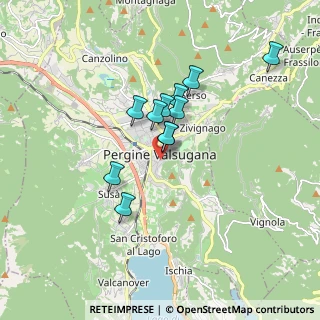 Mappa Via Maier Contrada Taliana, 38057 Pergine Valsugana TN, Italia (1.31545)