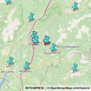 Mappa Via Maier Contrada Taliana, 38057 Pergine Valsugana TN, Italia (17.44154)
