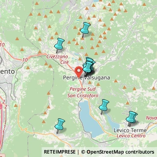 Mappa Località Campagna Granda, 38057 Pergine Valsugana TN, Italia (3.09692)