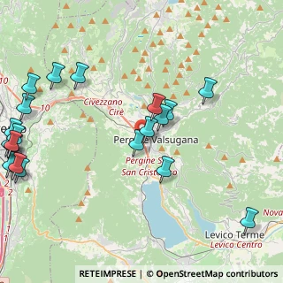 Mappa Località Campagna Granda, 38057 Pergine Valsugana TN, Italia (5.57)