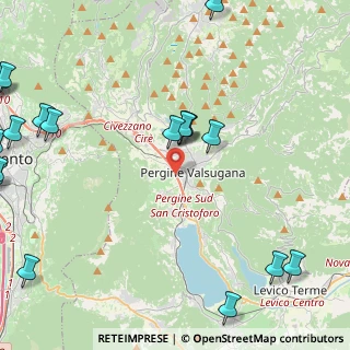 Mappa Località Campagna Granda, 38057 Pergine Valsugana TN, Italia (6.645)