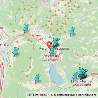 Mappa Località Campagna Granda, 38057 Pergine Valsugana TN, Italia (5.365)