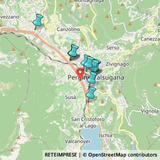 Mappa Località Campagna Granda, 38057 Pergine Valsugana TN, Italia (1.08818)