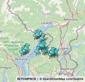 Mappa SP 5, 21061 Maccagno con Pino e Veddasca VA, Italia (10.73833)