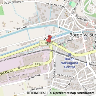 Mappa Viale Roma, 12, 38051 Borgo Valsugana, Trento (Trentino-Alto Adige)