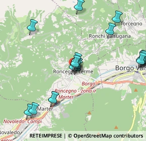Mappa Via S. Giuseppe, 38050 Borgo Valsugana TN, Italia (2.2435)