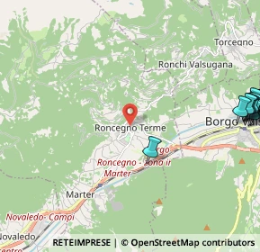 Mappa Via S. Giuseppe, 38050 Borgo Valsugana TN, Italia (3.4195)