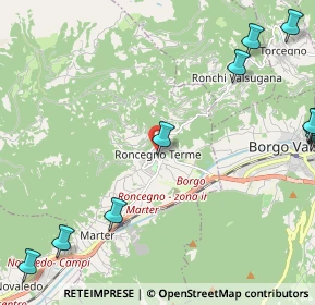 Mappa Via S. Giuseppe, 38050 Borgo Valsugana TN, Italia (3.235)