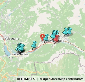 Mappa Via S. Giuseppe, 38050 Borgo Valsugana TN, Italia (6.871)