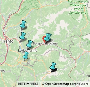 Mappa Corso Ausugum, 38051 Borgo Valsugana TN, Italia (14.7785)