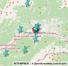 Mappa Corso Ausugum, 38051 Borgo Valsugana TN, Italia (3.87857)